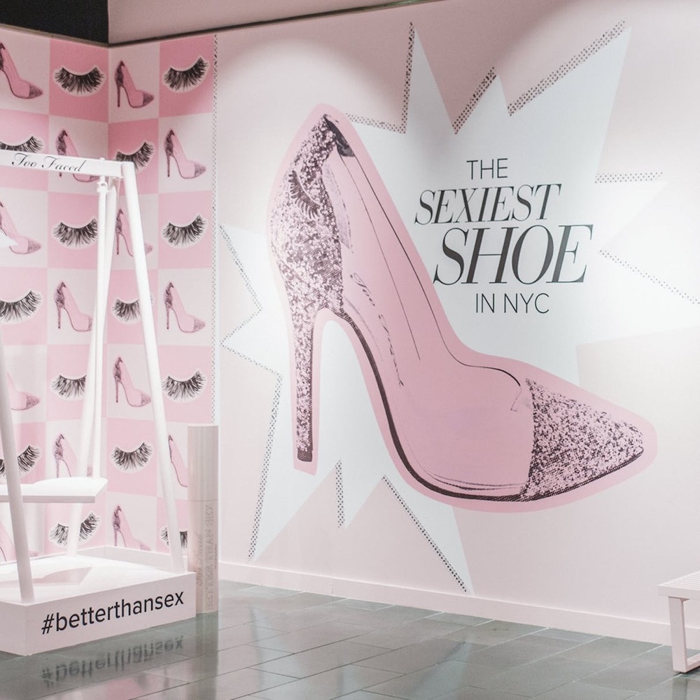 Limited Edition Vegan Too Faced Glitter Pink heels - Picture 4 of 8